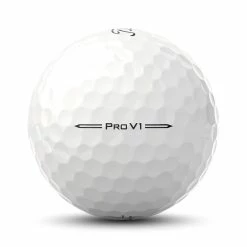 Titleist Pro V1 2023 Golf Balls -Golf Gloves Sales prov1 white ball side