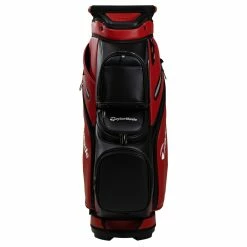 TaylorMade Deluxe 2022 Golf Cart Bag -Golf Gloves Sales taylormade deluxe golf cart bag stealth front