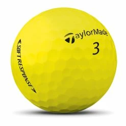 TaylorMade Soft Response Yellow Golf Balls -Golf Gloves Sales taylormade soft response yellow golf ball