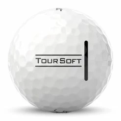 Titleist Tour Soft 2022 Golf Balls -Golf Gloves Sales titleist tour soft golf balls t4013s side