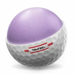 Titleist TruFeel 2022 Yellow Golf Balls 9 Titleist TruFeel 2022 Yellow Golf Balls -Golf Gloves Sales titleist trufeel golf balls core 1