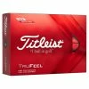 Titleist TruFeel 2022 Matte Red Golf Balls -Golf Gloves Sales titleist trufeel red golf balls