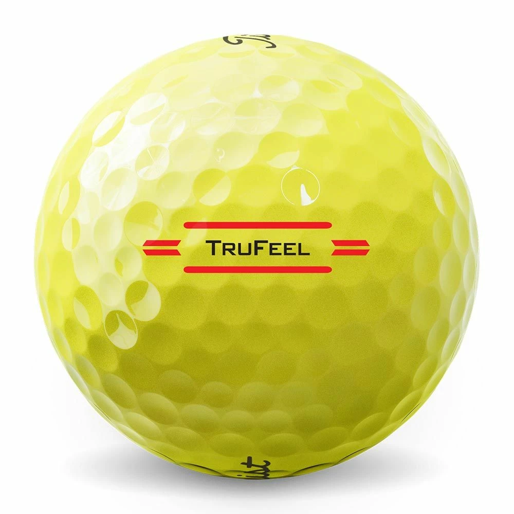 Titleist TruFeel 2022 Yellow Golf Balls 5 Titleist TruFeel 2022 Yellow Golf Balls - Image 3